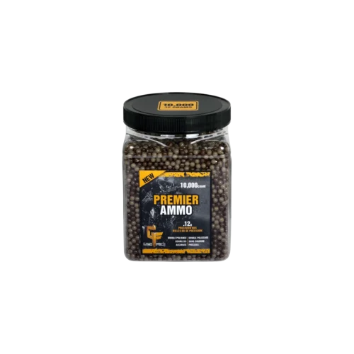 Game Face Premier Camo Airsoft BBs – .12g (10,000 Count)