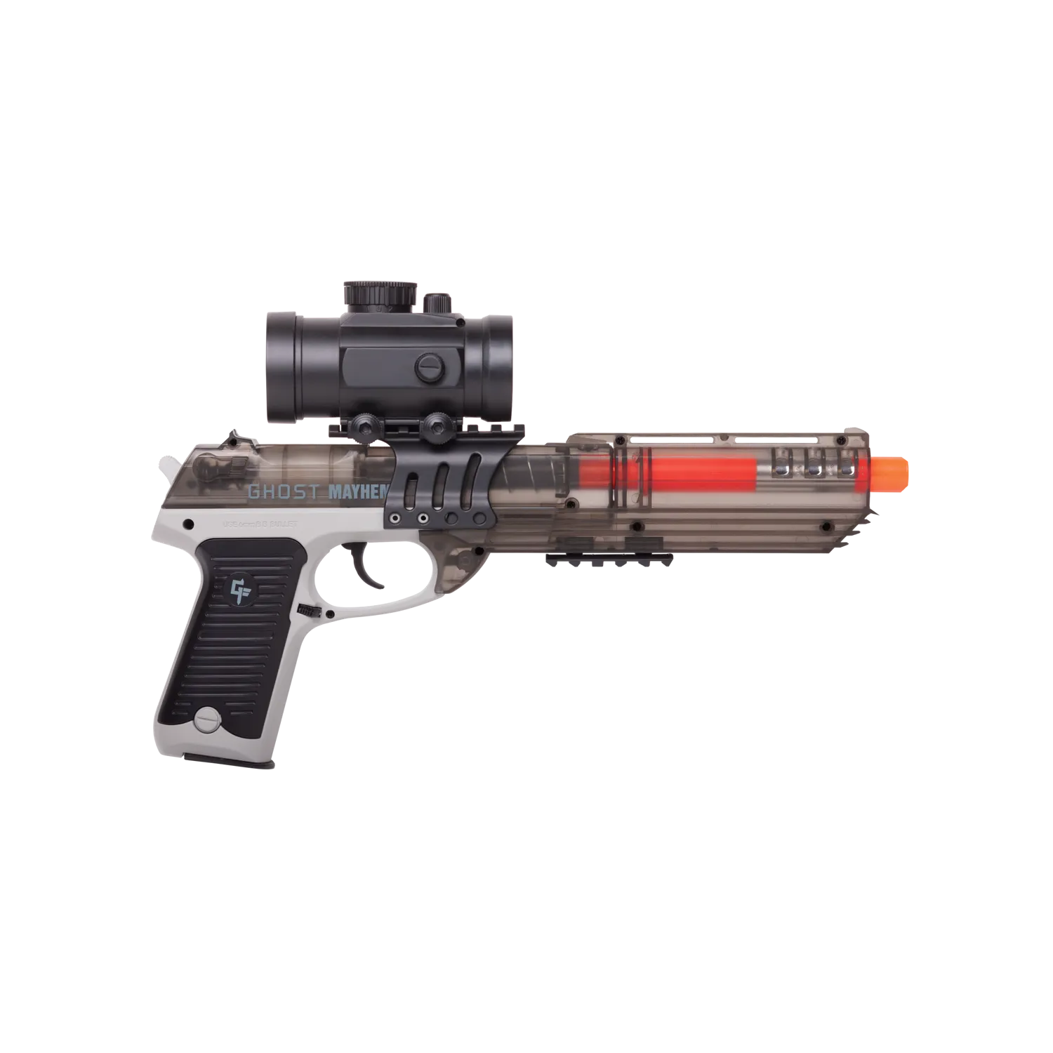 Game Face Ghost Mayhem Smoke Spring Airsoft Pistol - Image 2