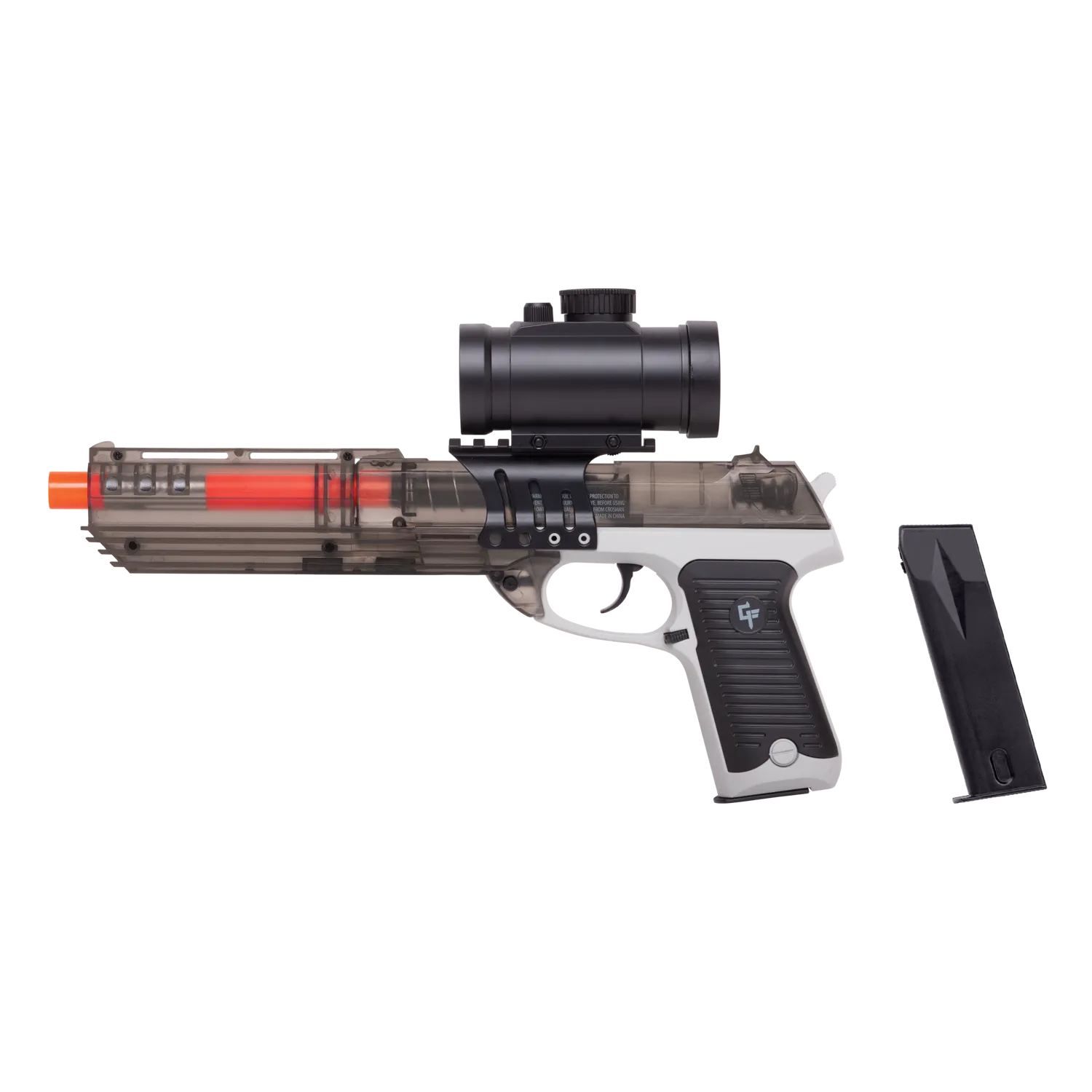 Game Face Ghost Mayhem Smoke Spring Airsoft Pistol - Image 3