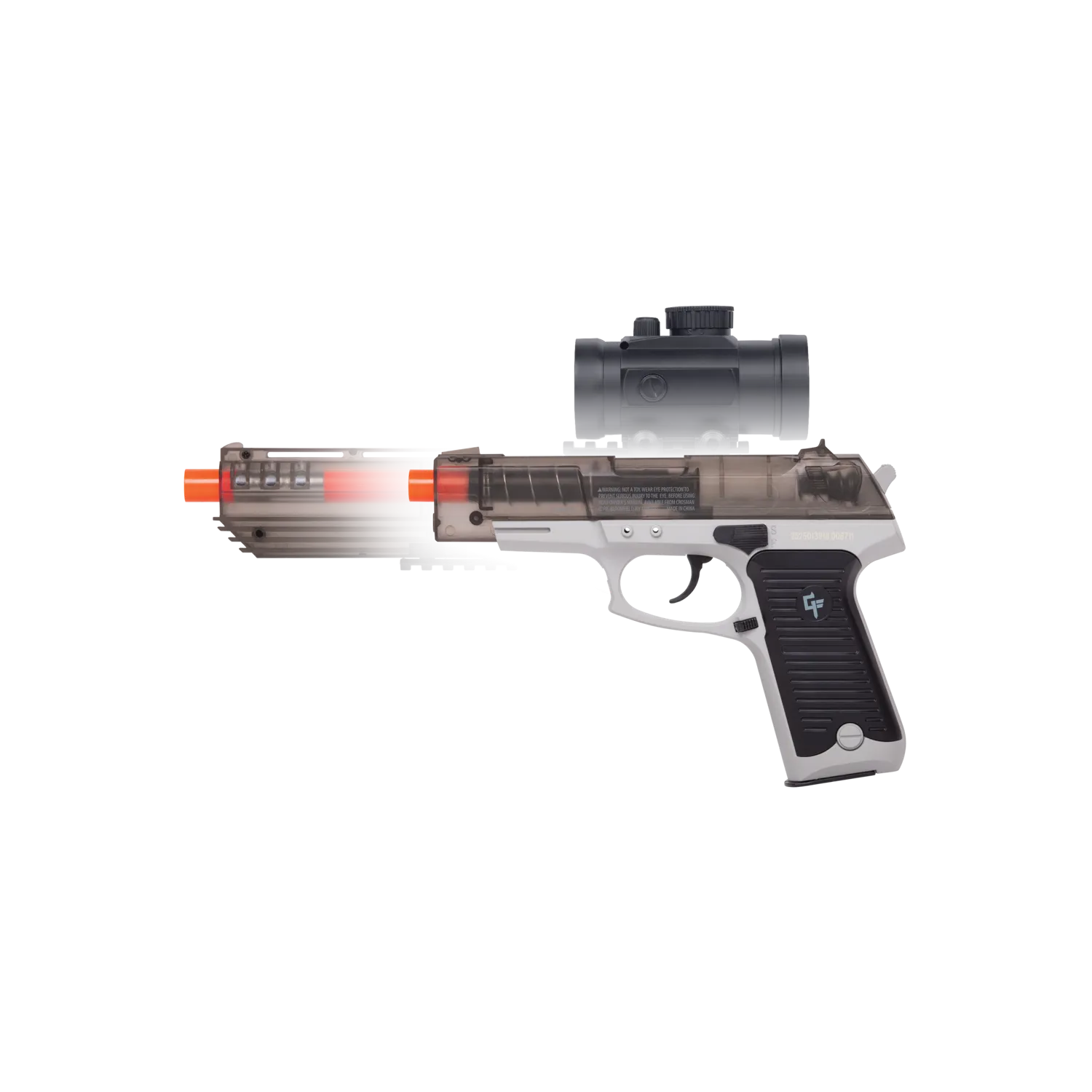 Game Face Ghost Mayhem Smoke Spring Airsoft Pistol - Image 4