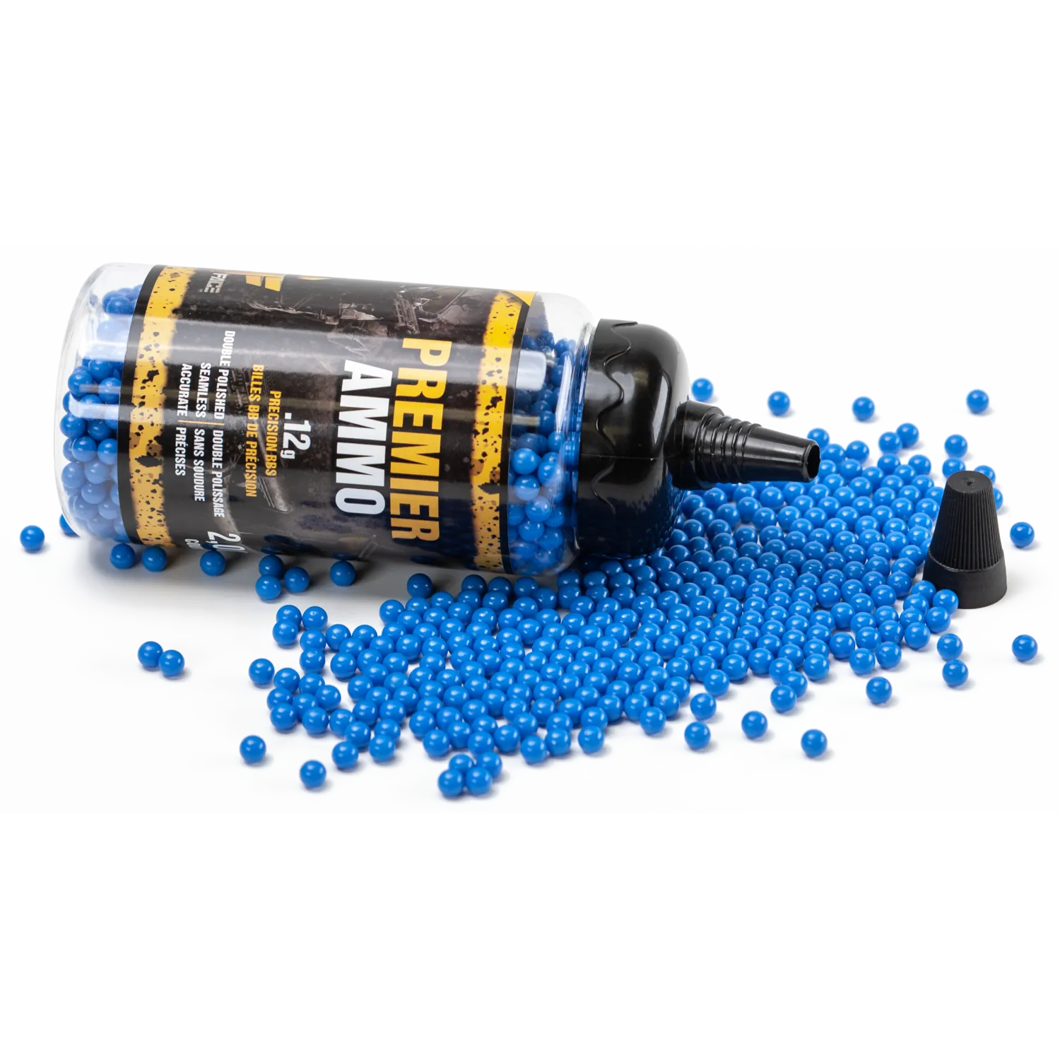 Game Face Premier Blue Airsoft BBs – .12g (2,000 Count) - Image 3