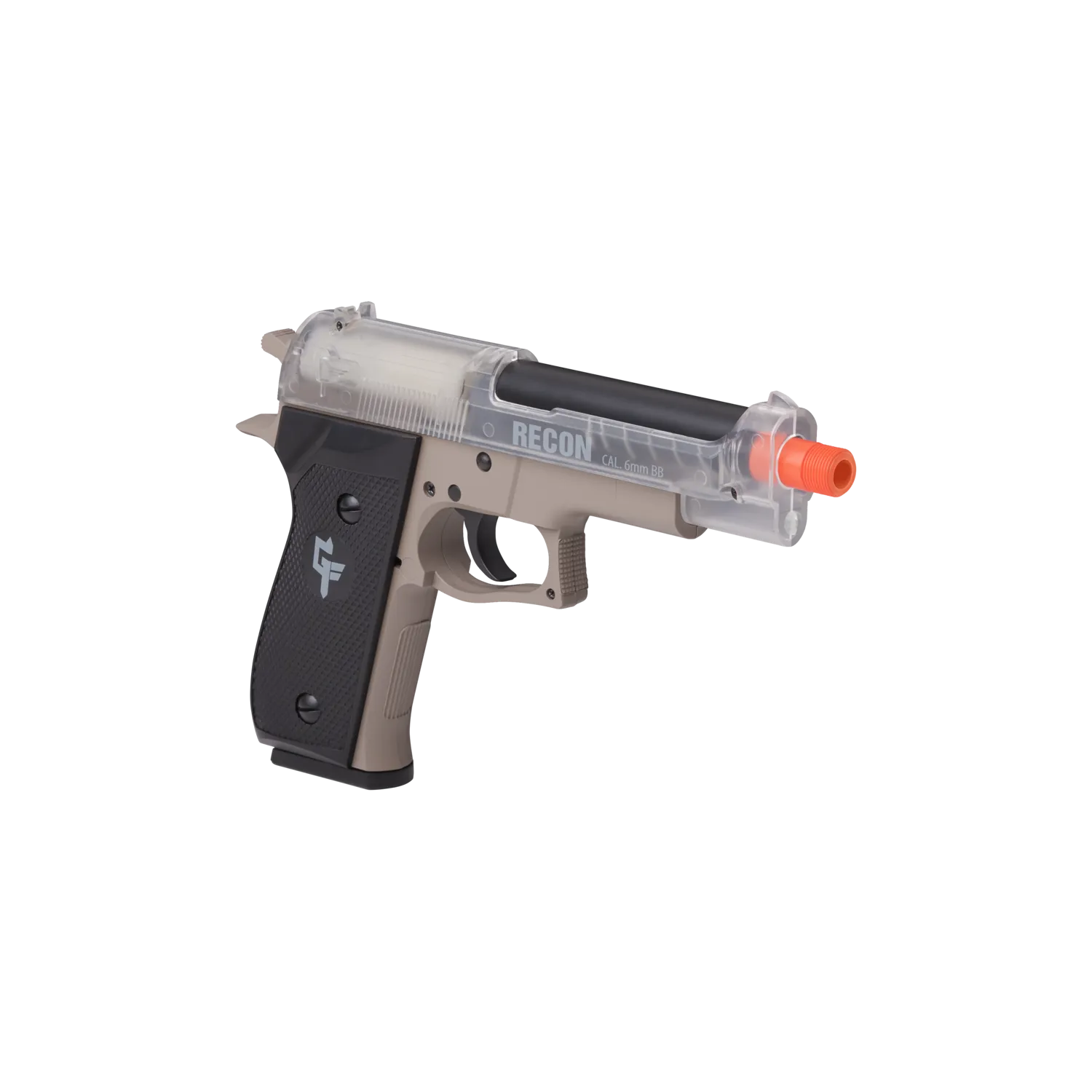 Game Face Recon Airsoft Pistol Kit (CLEAR)