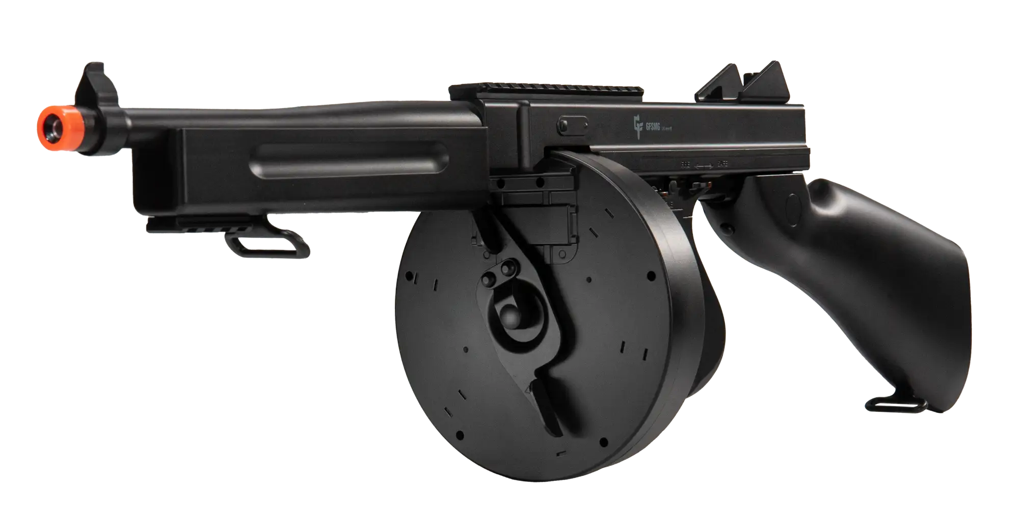 Game Face ASRGTH Electric Full/Semi-Auto Airsoft Submachine Gun - Left Angle Forward