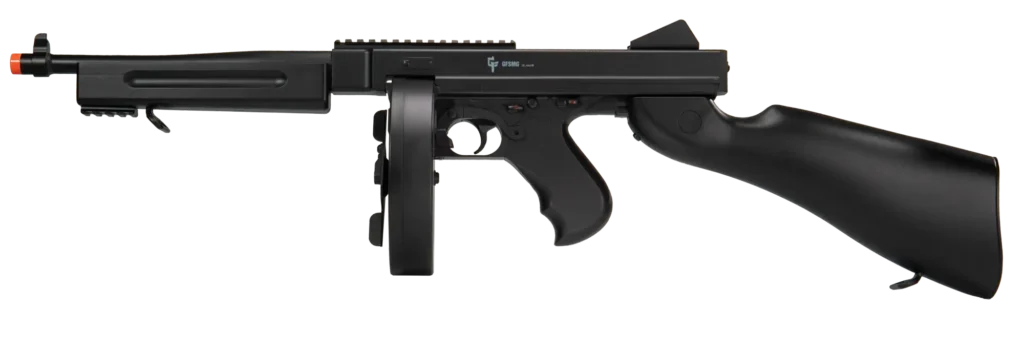 Game Face ASRGTH Electric Full/Semi-Auto Airsoft Submachine Gun - Left Facing