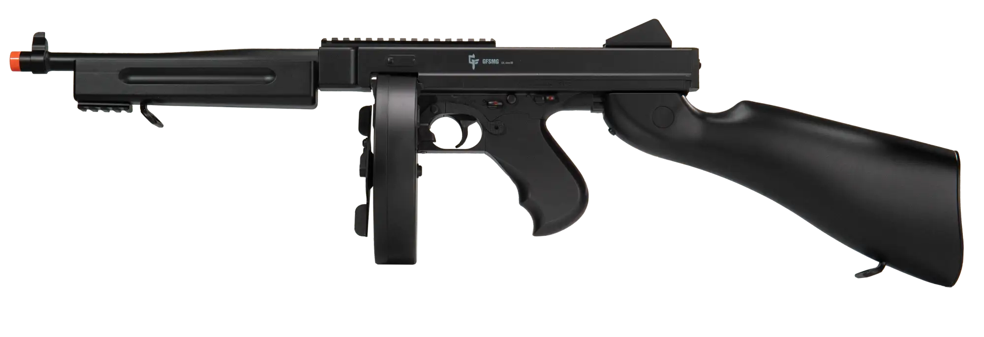 Game Face ASRGTH Electric Full/Semi-Auto Airsoft Submachine Gun - Left Facing