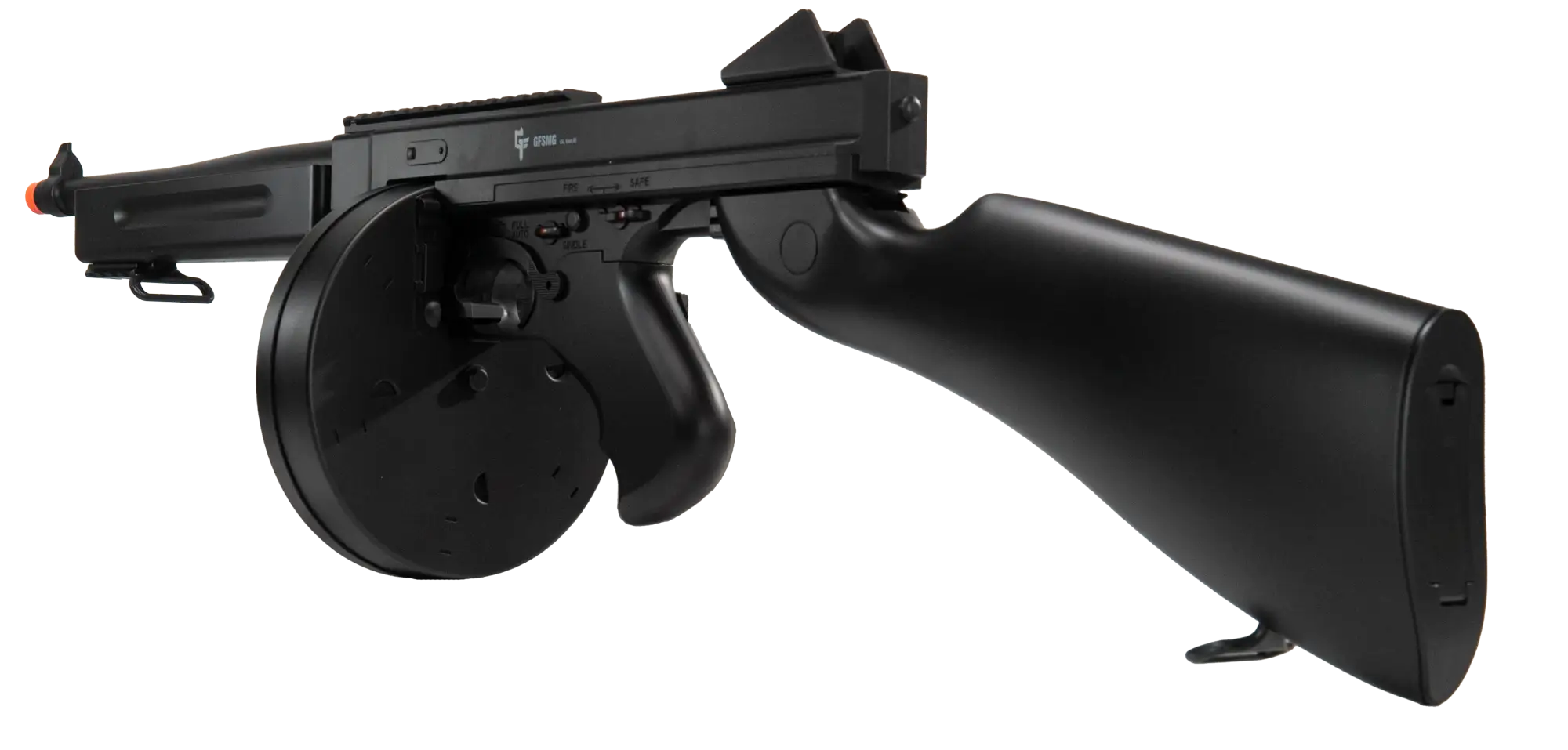 Game Face ASRGTH Electric Full/Semi-Auto Airsoft Submachine Gun - Left angle away